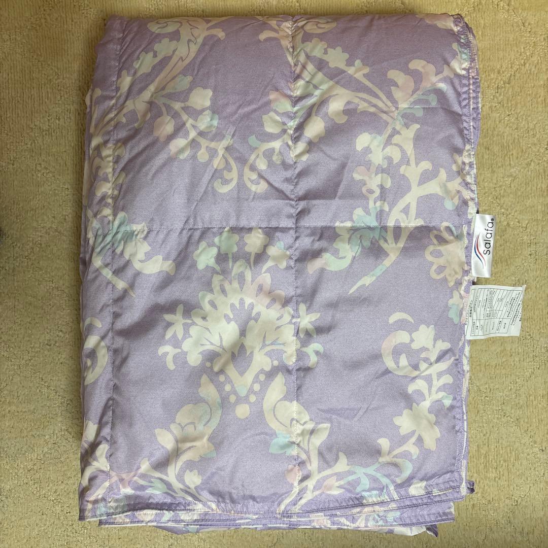 モリリン　洗えるダウンケット　2枚組シングルセット　ホワイトダッグダウン