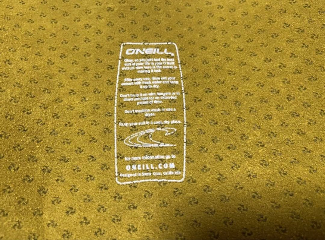 O'NEILL ブラック セミドライ オニール 日本製 ウェットスーツ