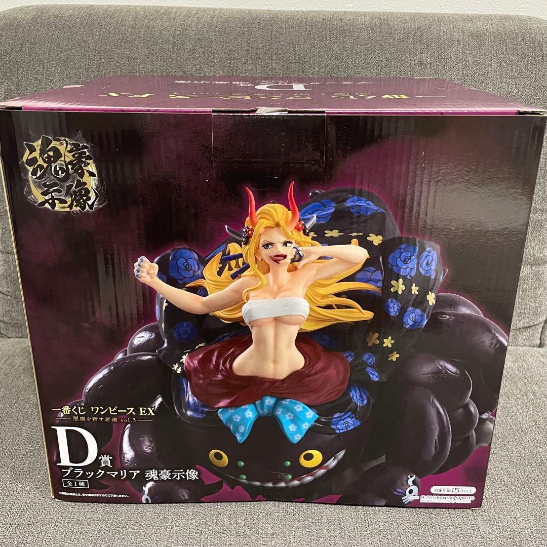 一番くじ　ワンピース　EX　悪魔を宿す者達　魂豪示像　B賞D賞セット