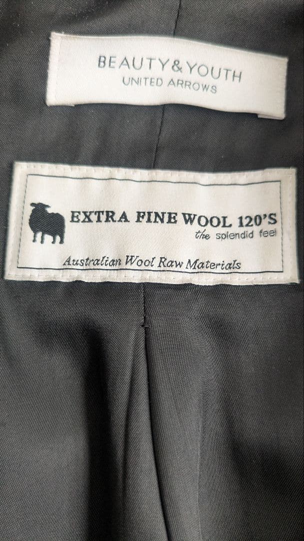 BEAUTY＆YOUTH UNITEDARROWS チェックチェスターコート