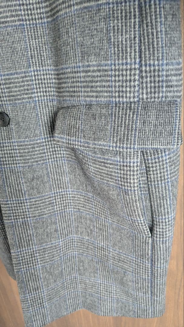 BEAUTY＆YOUTH UNITEDARROWS チェックチェスターコート