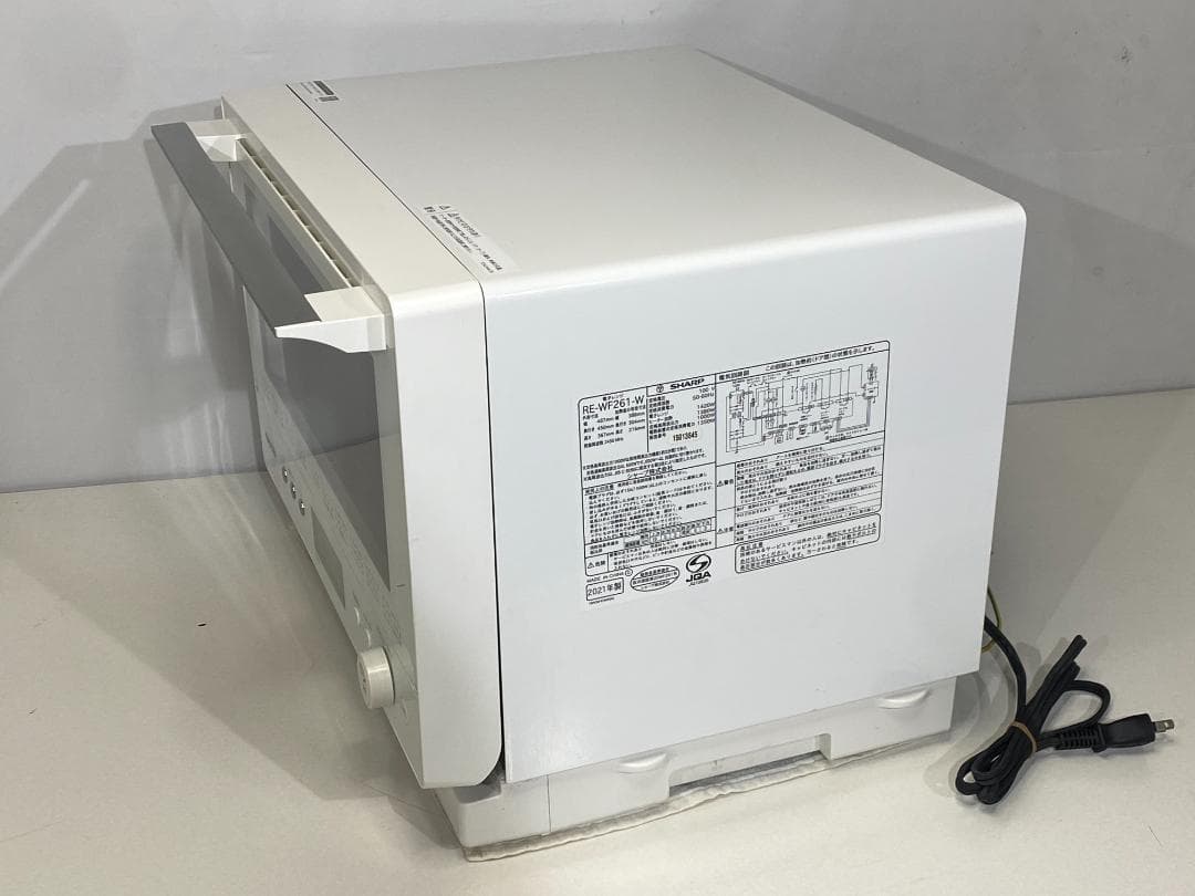 SHARP オーブンレンジ RE-WF262-W 2021年製