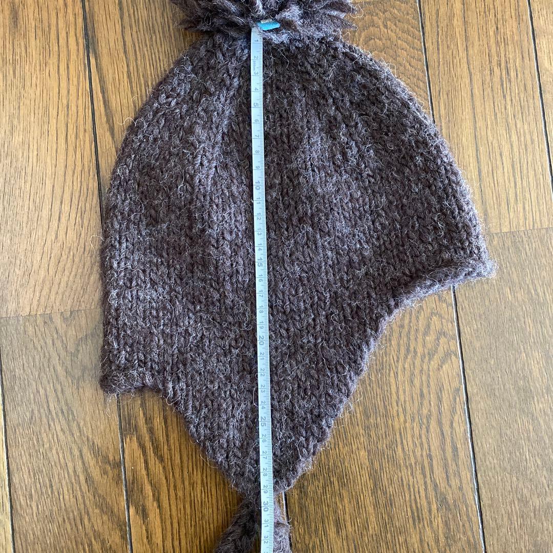 NUMBER (N)INE ポンポン付きニット帽 ONE SIZE