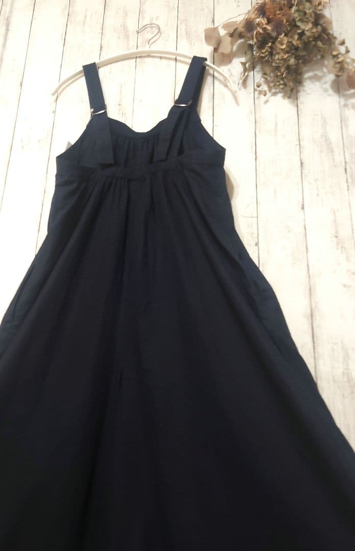 新品 JOURNAL STANDARD ギャザーサロペット ネイビー