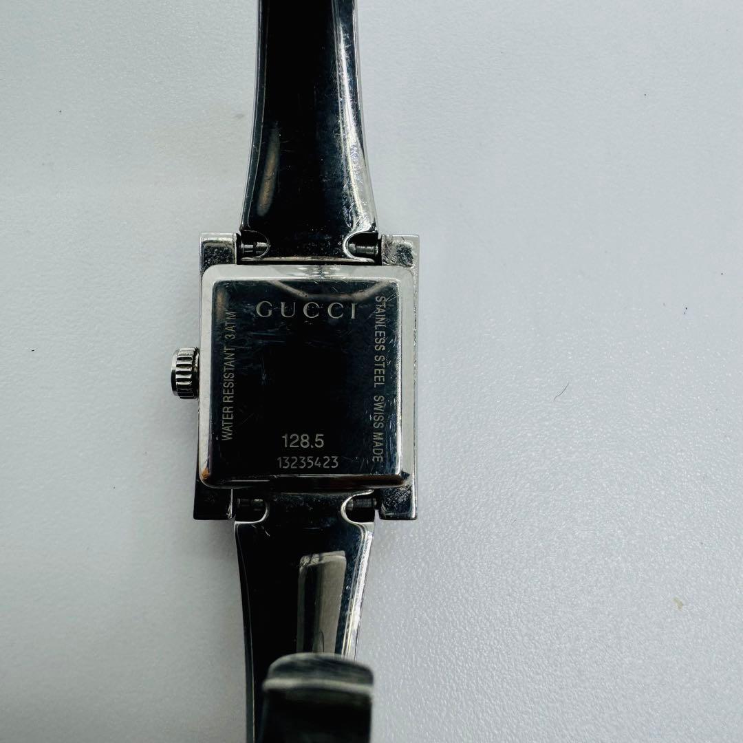✨グッチ✨GUCCI✨128.5✨スクエア✨GG柄✨腕時計✨