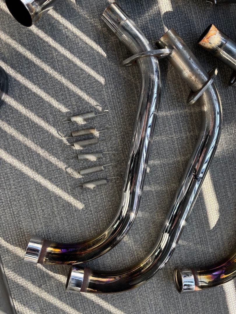 プリティーレーシング　cb400sf フルエキマフラー