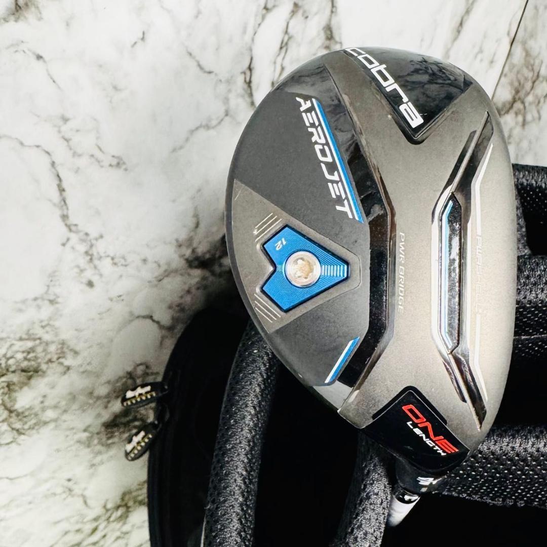 【美品】コブラ エアロジェット ワンレングス 4UT ユーティリティ 21° R