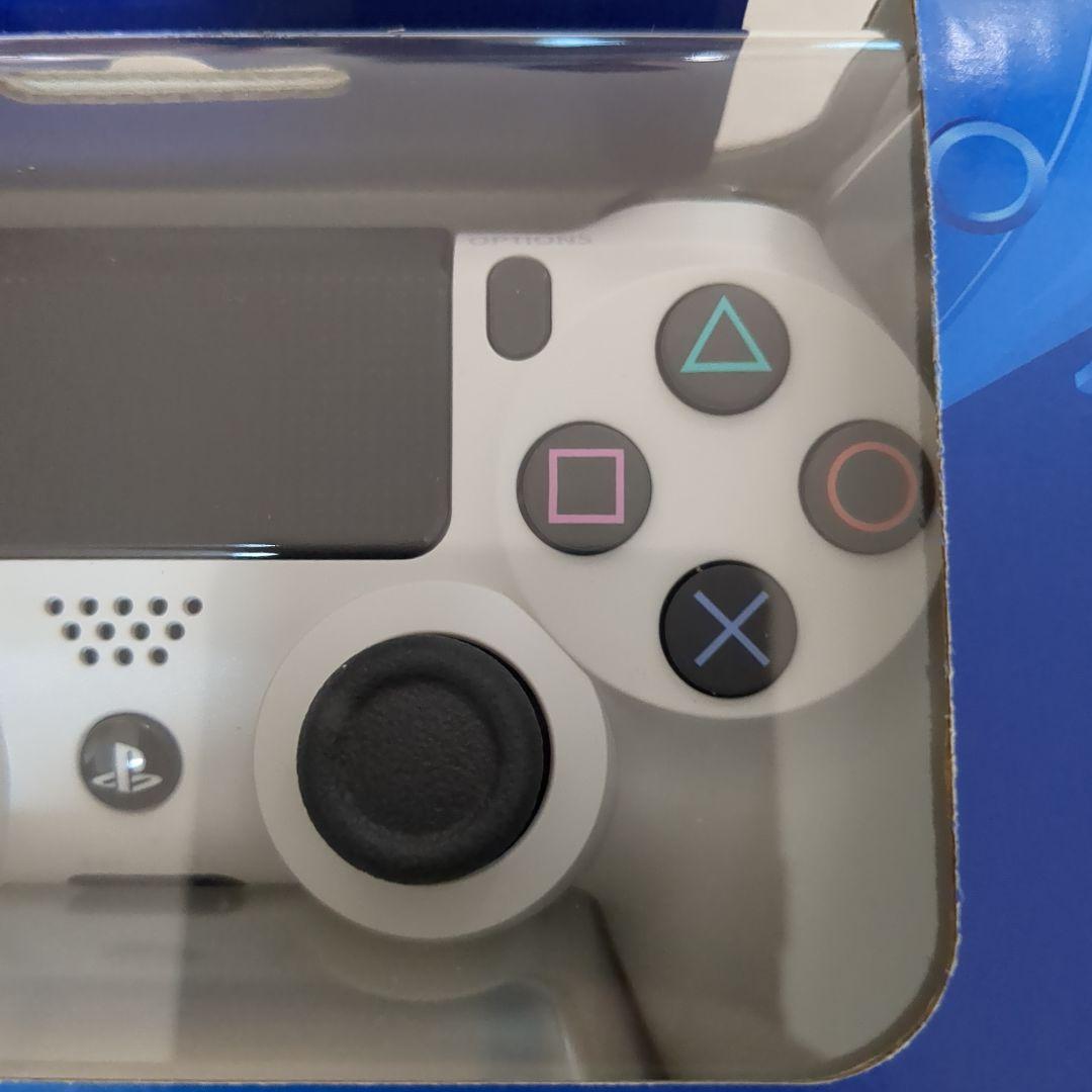 未使用品 PS4 DUALSHOCK4 グレイシャー・ホワイト