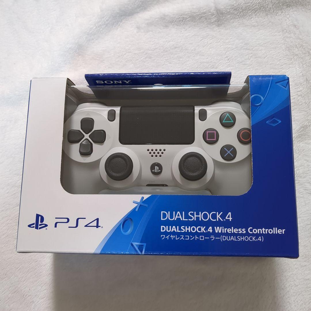 未使用品 PS4 DUALSHOCK4 グレイシャー・ホワイト