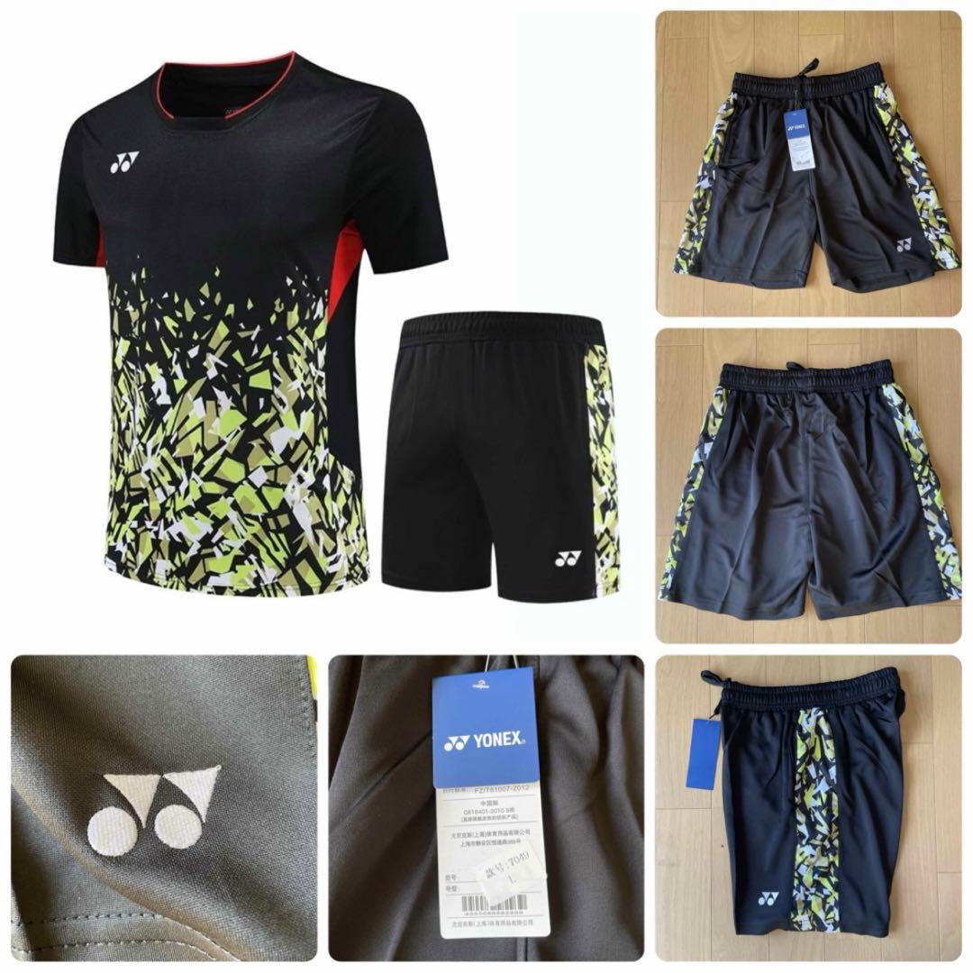 ヨネックス　YONEX テニス＆バドミントンウ　ゲームウェア　上下セット新品　L