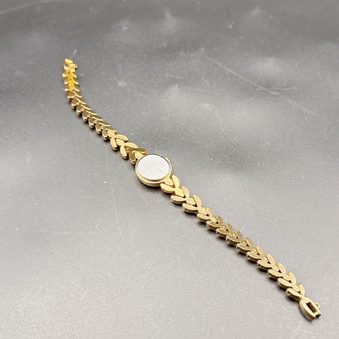 SEIKO レディース腕時計 稼働品 金色 宝飾ブレス セイコー