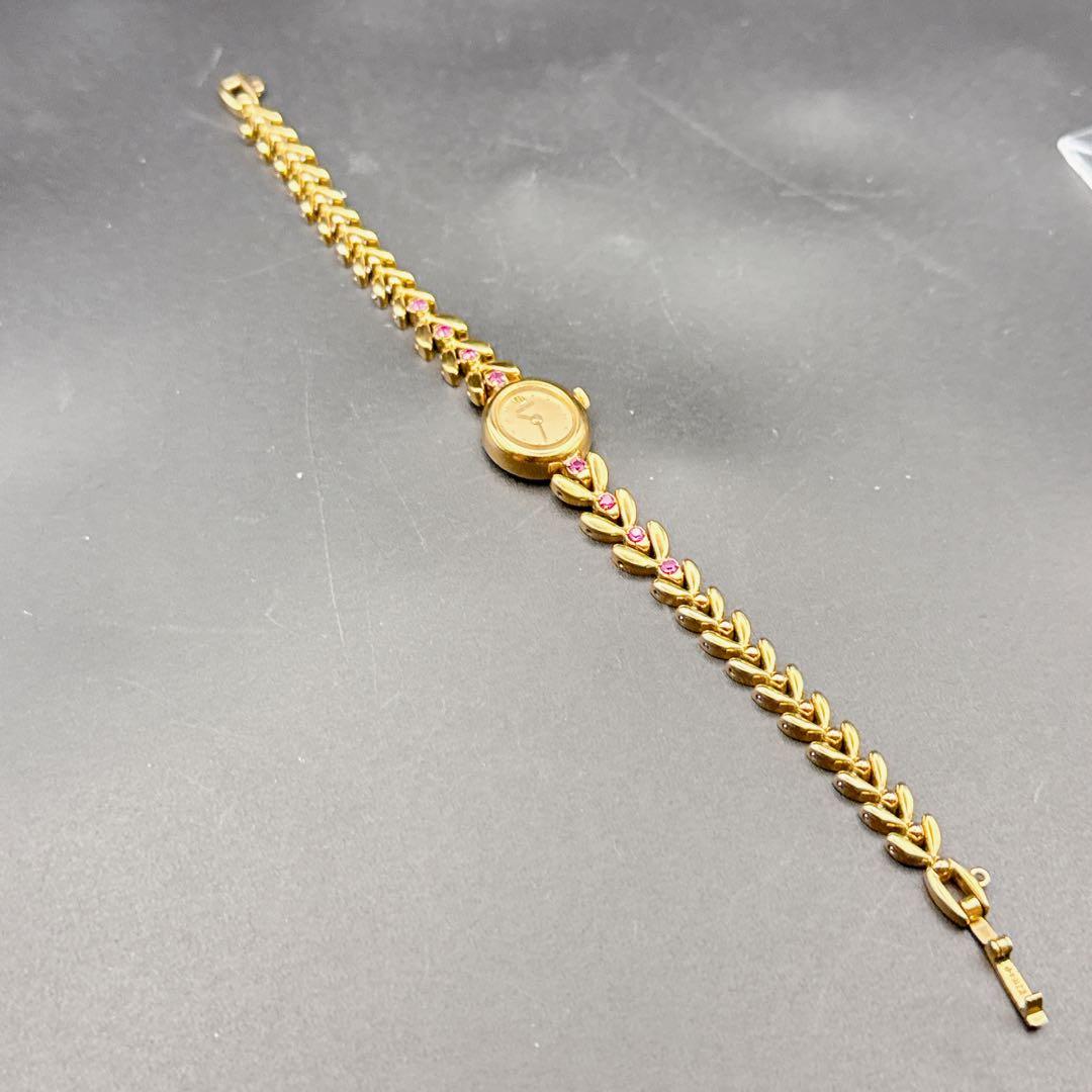 SEIKO レディース腕時計 稼働品 金色 宝飾ブレス セイコー