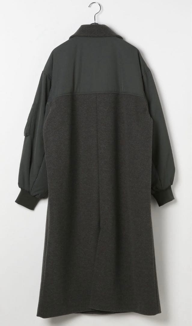 LEPSIM メルトンドッキングコート