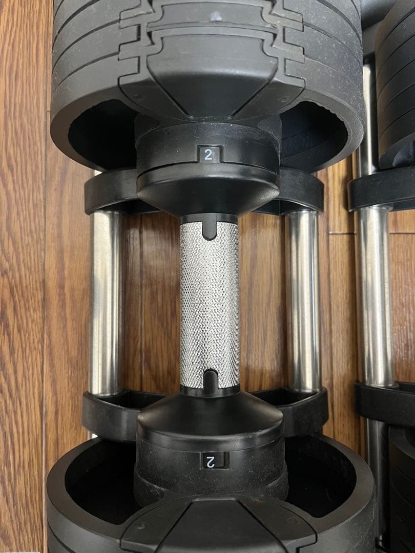 可変式ダンベル 20kg×1ケ　 筋トレ器具 トレーニング　※② 美品✨