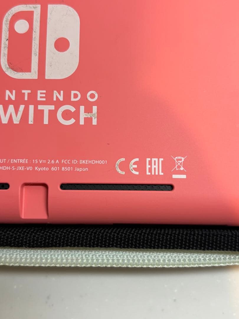 Nintendo Switch Lite ピンク 本体 箱無し