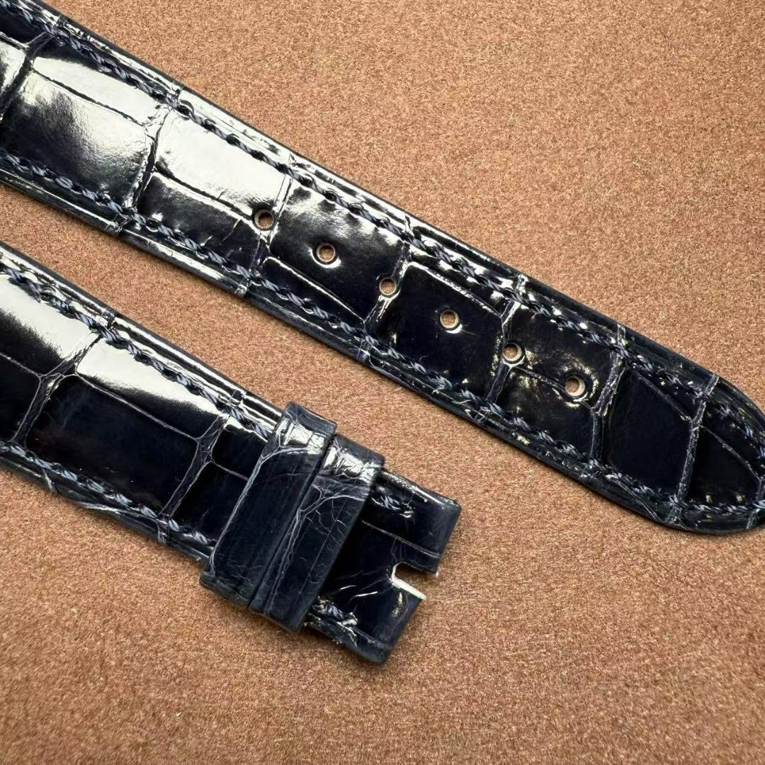 パテックフィリップ　5396R-015　専用ベルト　正規品　ネイビーブルー