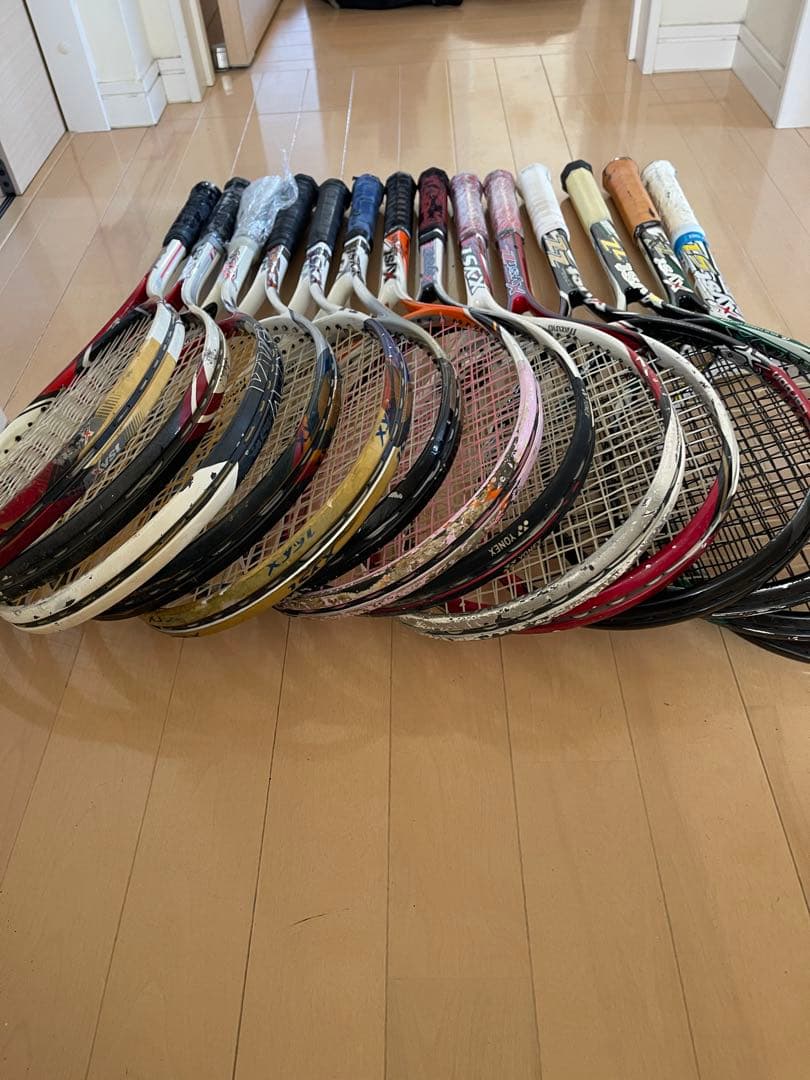 ミズノ　ソフトテニス　xyst ラケット　セット