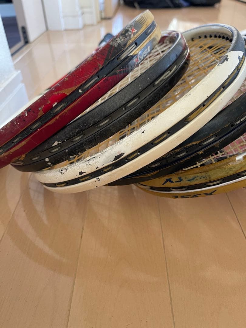 ミズノ　ソフトテニス　xyst ラケット　セット