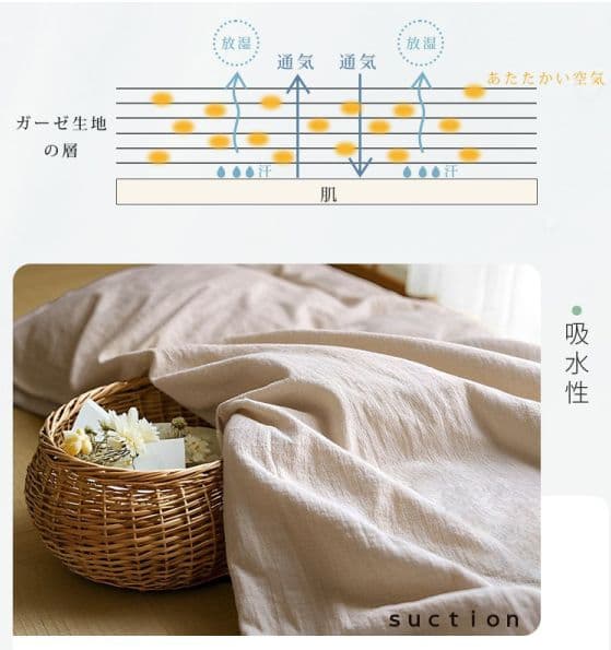 手引真綿ふとん　シングル　 150×210 　グレー