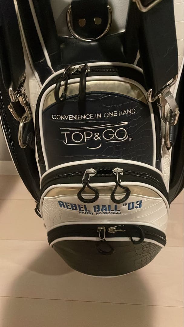 elite grips キャディバッグ ネイビー