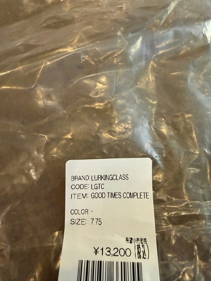 スケボーコンプリート LURKING CLASS GOOD TIMES 7.75