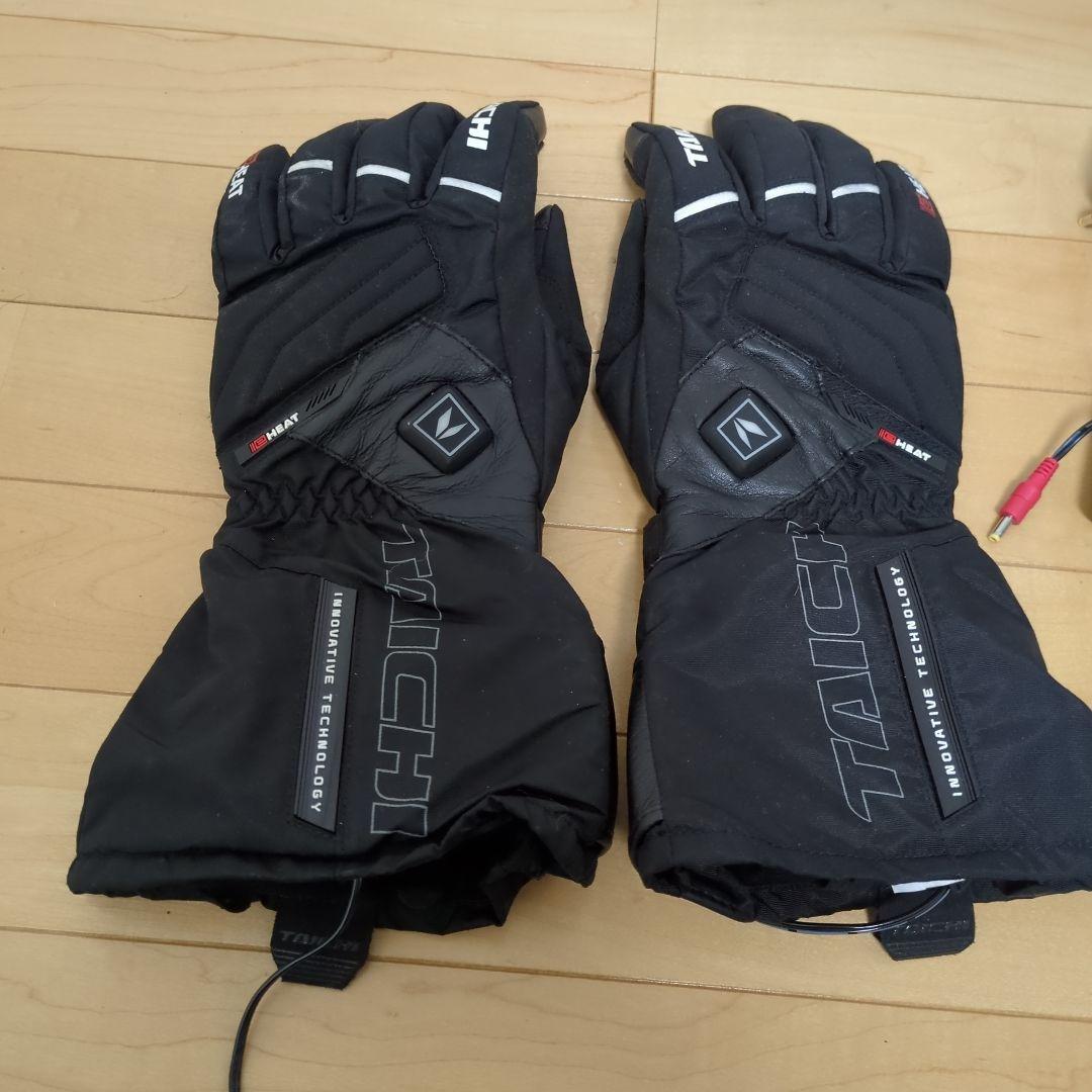 RS TAICHI RST640 加熱グローブ Lサイズ バッテリー2つ