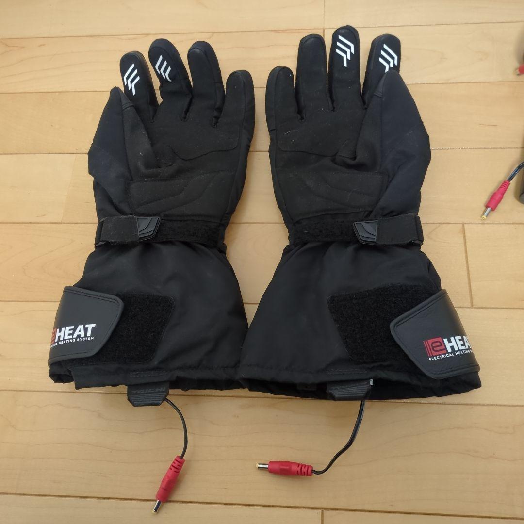 RS TAICHI RST640 加熱グローブ Lサイズ バッテリー2つ
