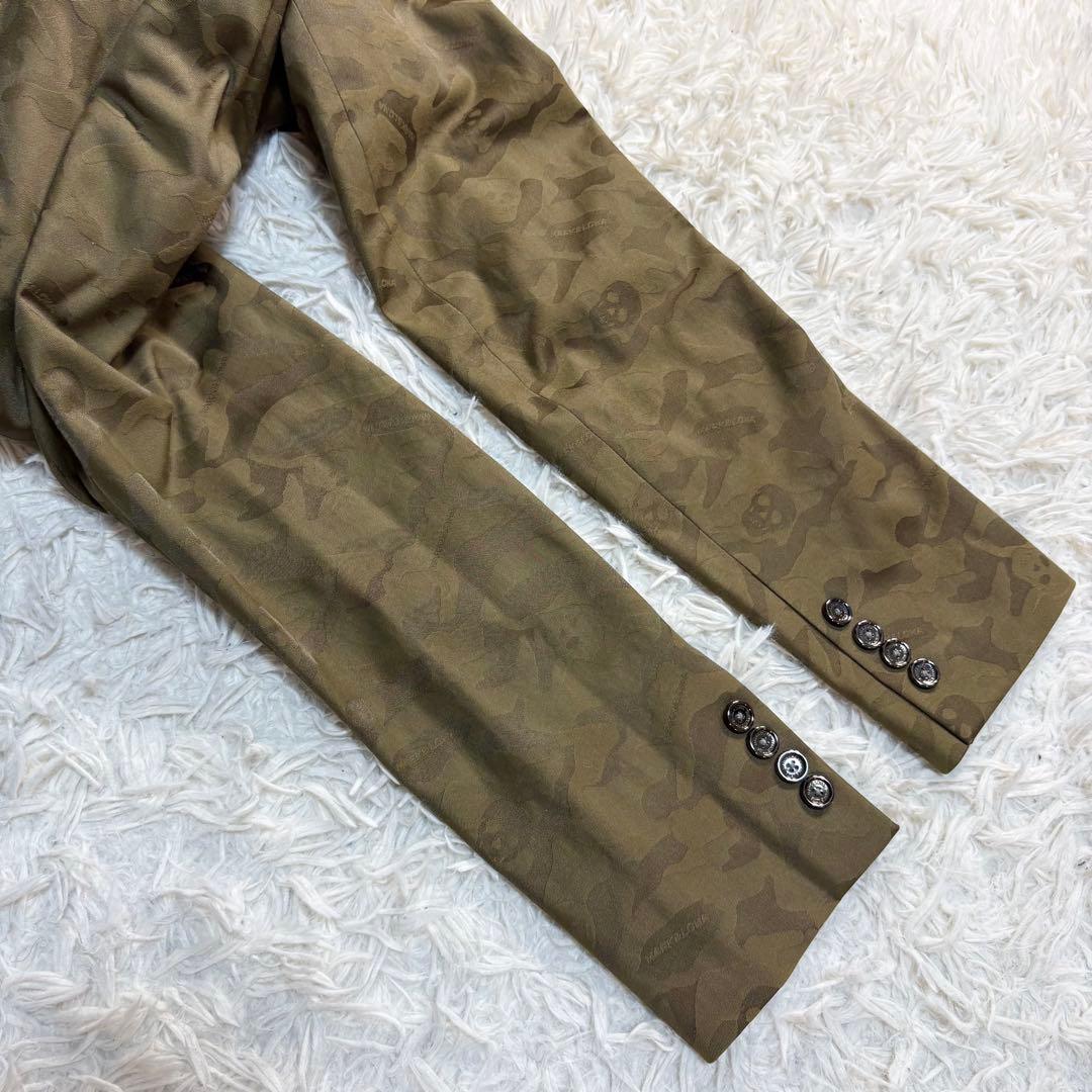 マークアンドロナ　テーラード　カモフラ　M