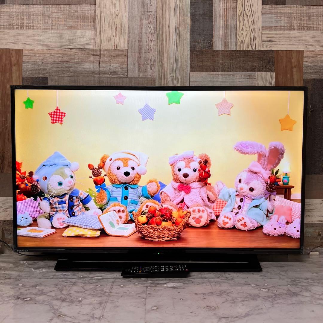 即日受渡❣️全国送料込東芝REGZA40型 液晶テレビ Wチューナー裏番組録画可