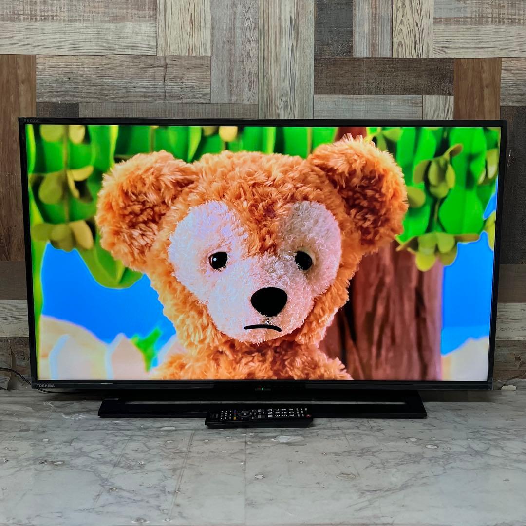 即日受渡❣️全国送料込東芝REGZA40型 液晶テレビ Wチューナー裏番組録画可