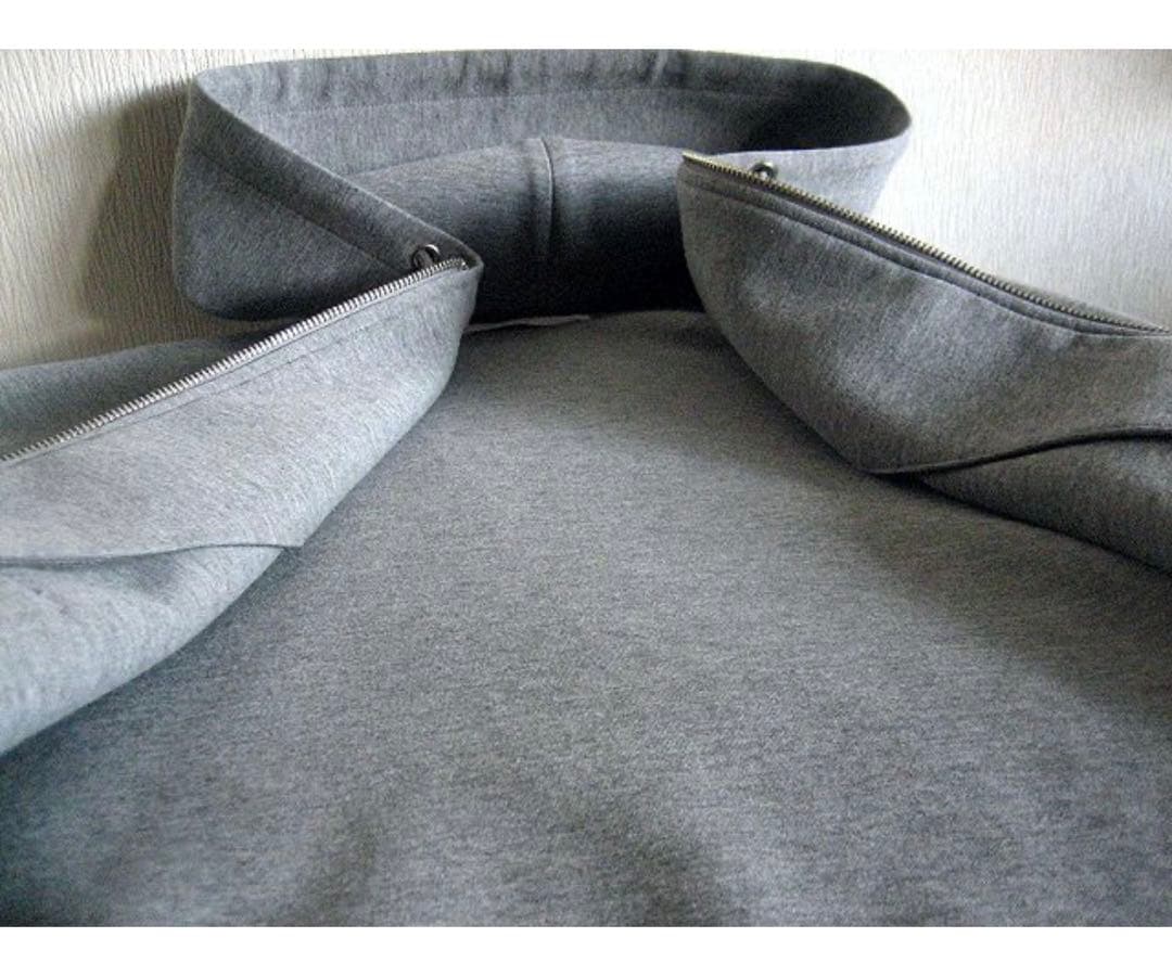 美品AP STUDIO ドゥーズィエムクラス ボンディング ミニマル パーカー