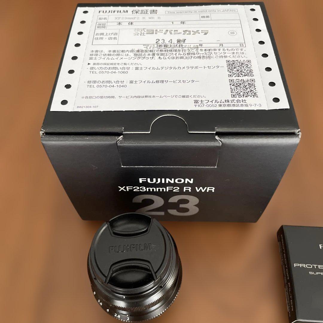 レンズ(単焦点) FUJINON XF23mmF2 R WR Fujifilm XF23mm