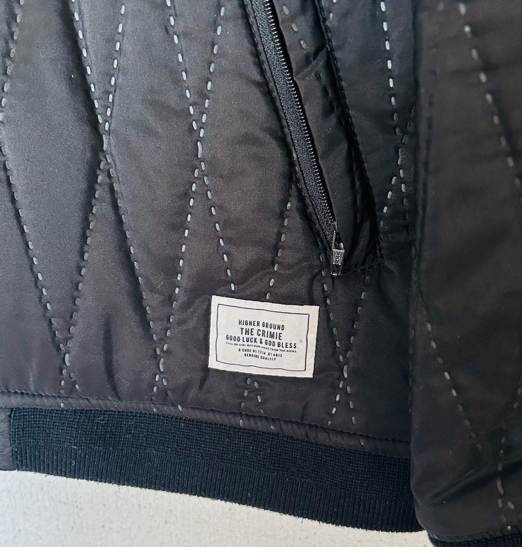 最終値下げ　美品 CRIMIE リバーシブル MA-1 ジャケット M 黒