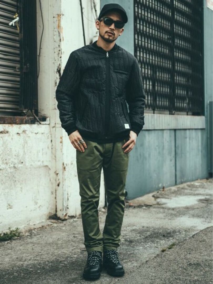 最終値下げ　美品 CRIMIE リバーシブル MA-1 ジャケット M 黒