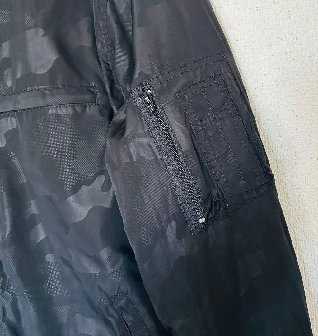 最終値下げ　美品 CRIMIE リバーシブル MA-1 ジャケット M 黒