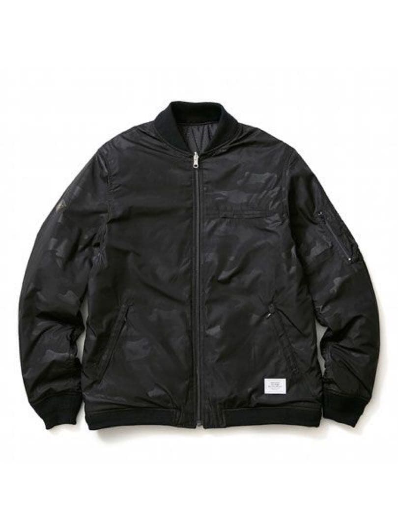 最終値下げ　美品 CRIMIE リバーシブル MA-1 ジャケット M 黒