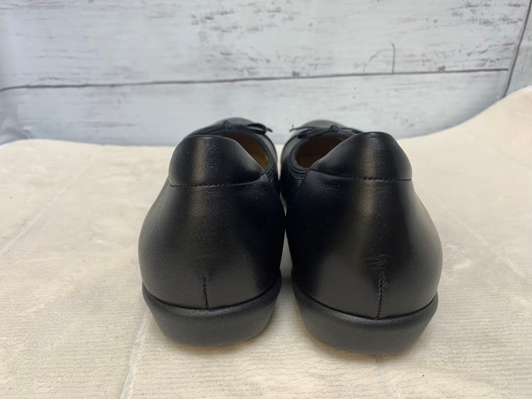 未使用　[Miss kyouko] リボン　バレエシューズ　ラウンドトゥ