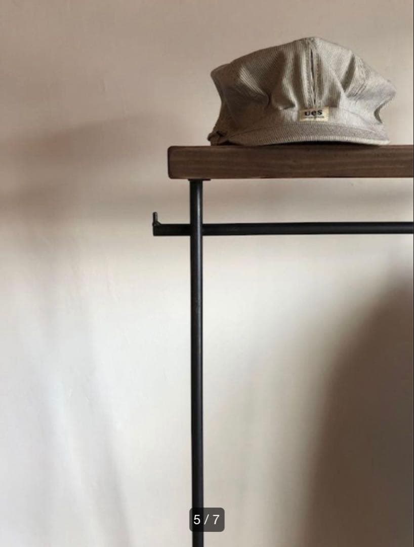 限定価格★ 数量限定　2段　特大　ハンガーラック　古材　収納　ディスプレイラック