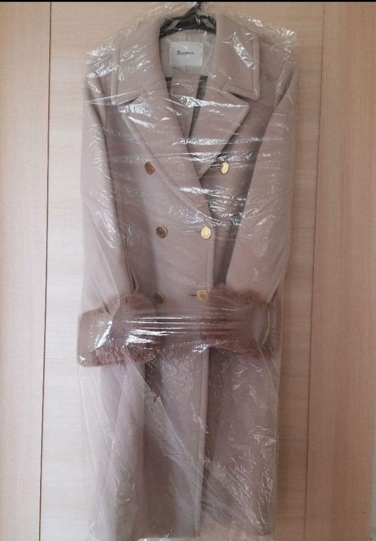 Diagram 定価9万円程 ビーバーロングコート (S～M)