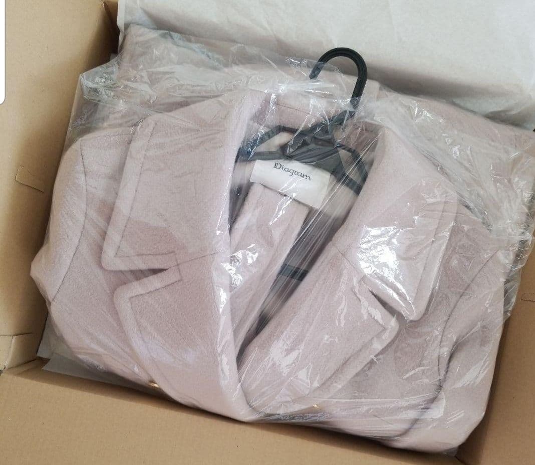 Diagram 定価9万円程 ビーバーロングコート (S～M)