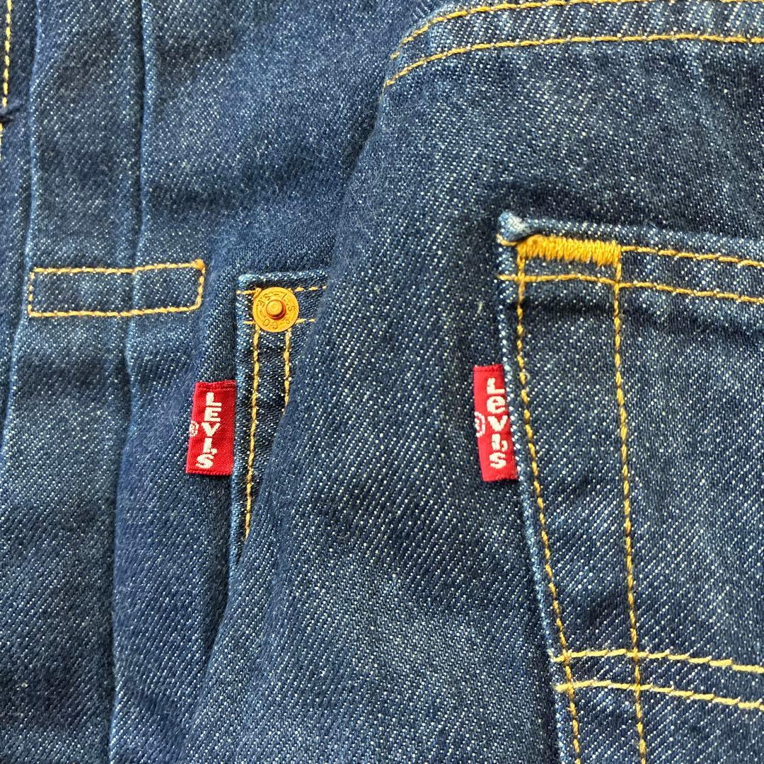 リーバイス 濃紺デニムセットアップ 1stトラッカージャケット 501 W30