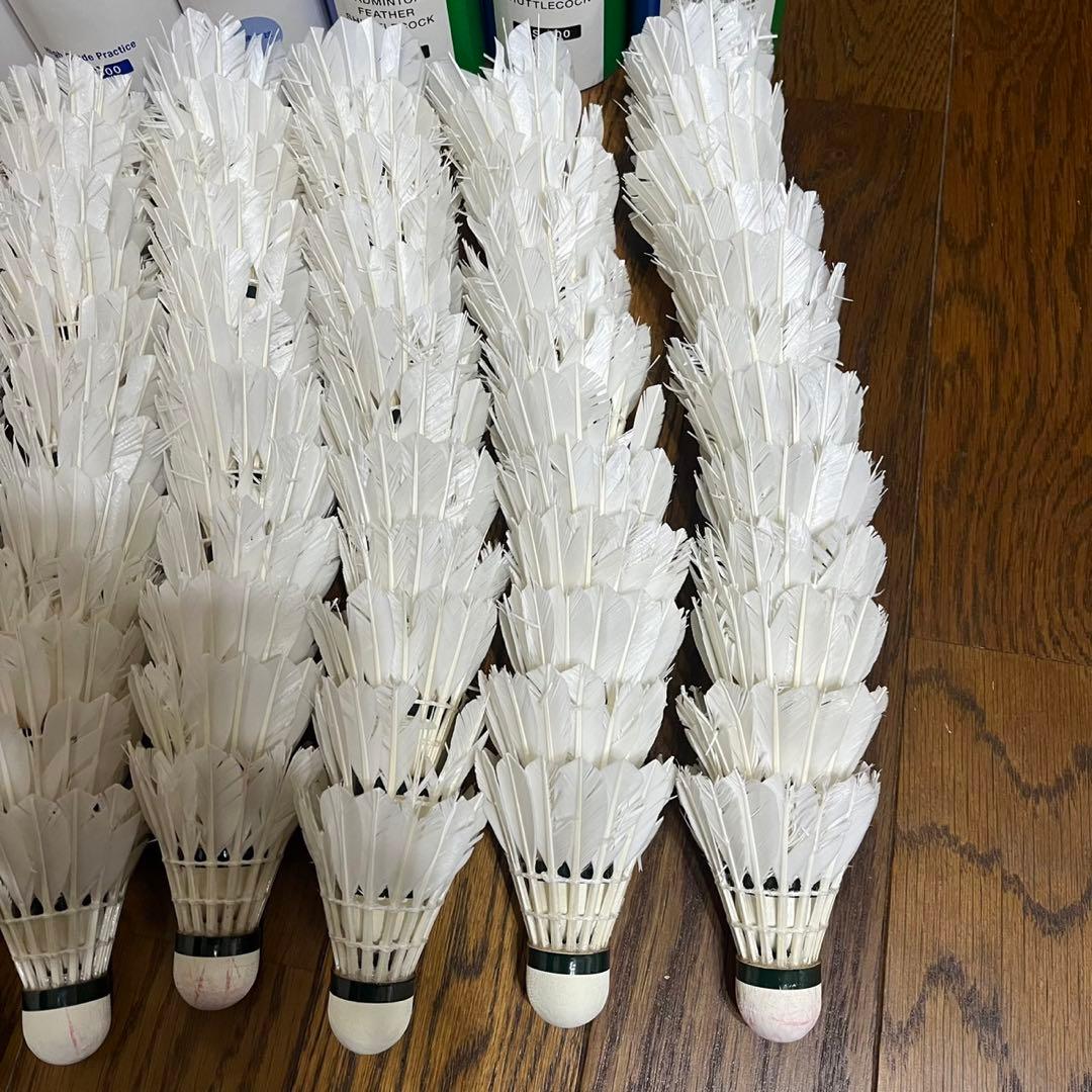 ヨネックス　バドミントン　シャトル　中古　エアロセンサ　ニューオフィシャル　5番