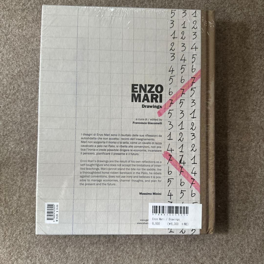 ENZO MARI Drawings 新品