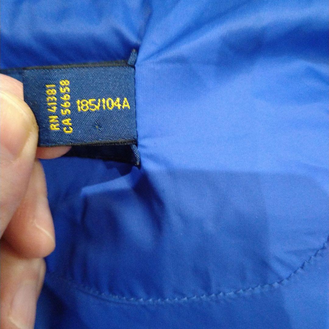 きゃんたま　ポロラルフローレン　メンズ　ビッグポニー　ダウンベスト