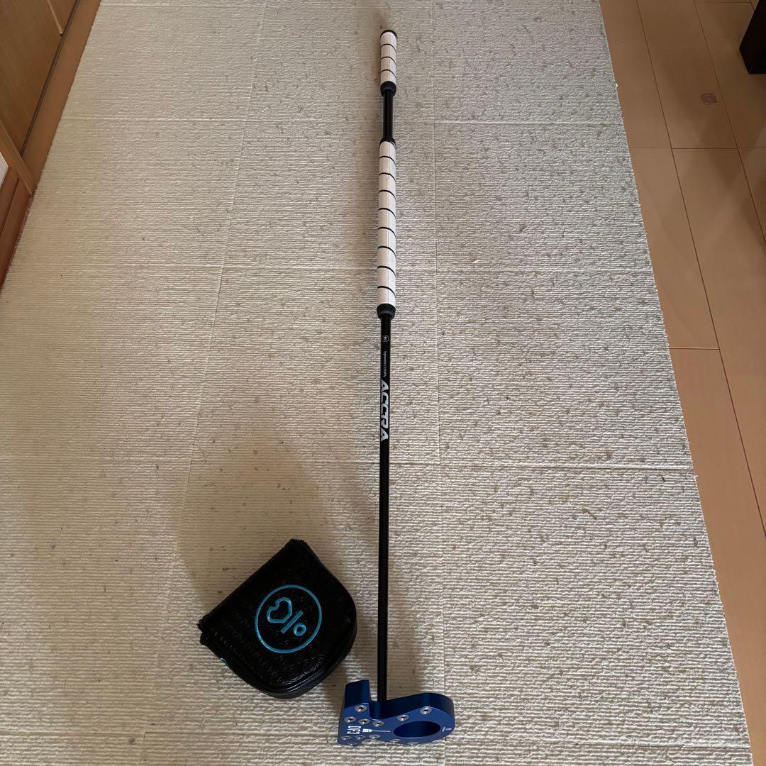 ☆ラブゴルフDF3 43長尺パターブルー79.5°ACCR L.A.B.GOLF