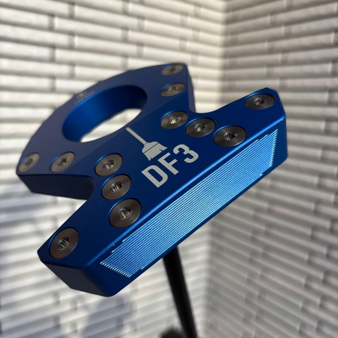 ☆ラブゴルフDF3 43長尺パターブルー79.5°ACCR L.A.B.GOLF