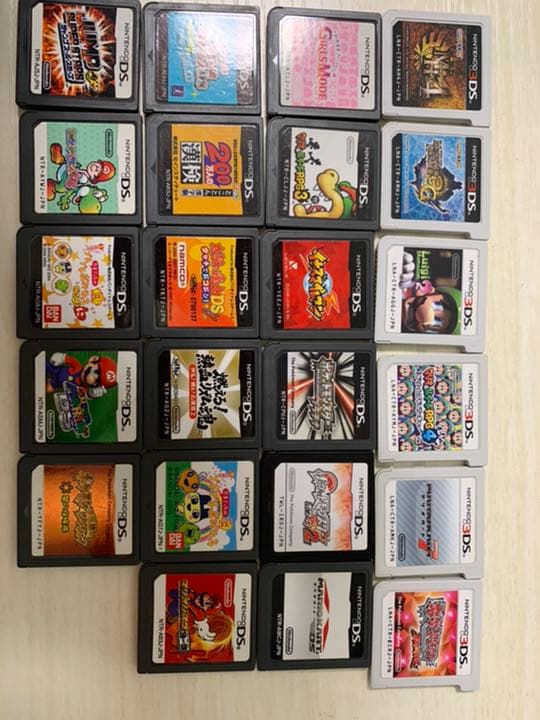 3DSとDSのゲームソフト