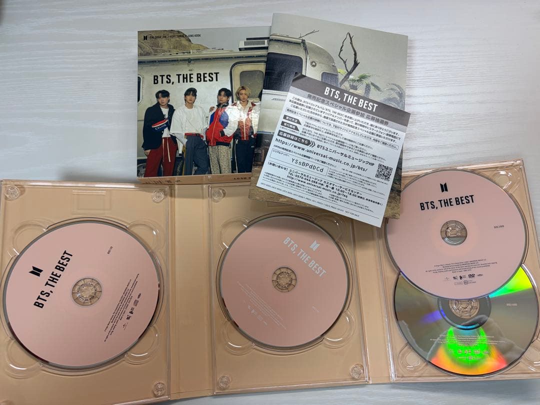 BTS ベストアルバム(日本版)2枚組