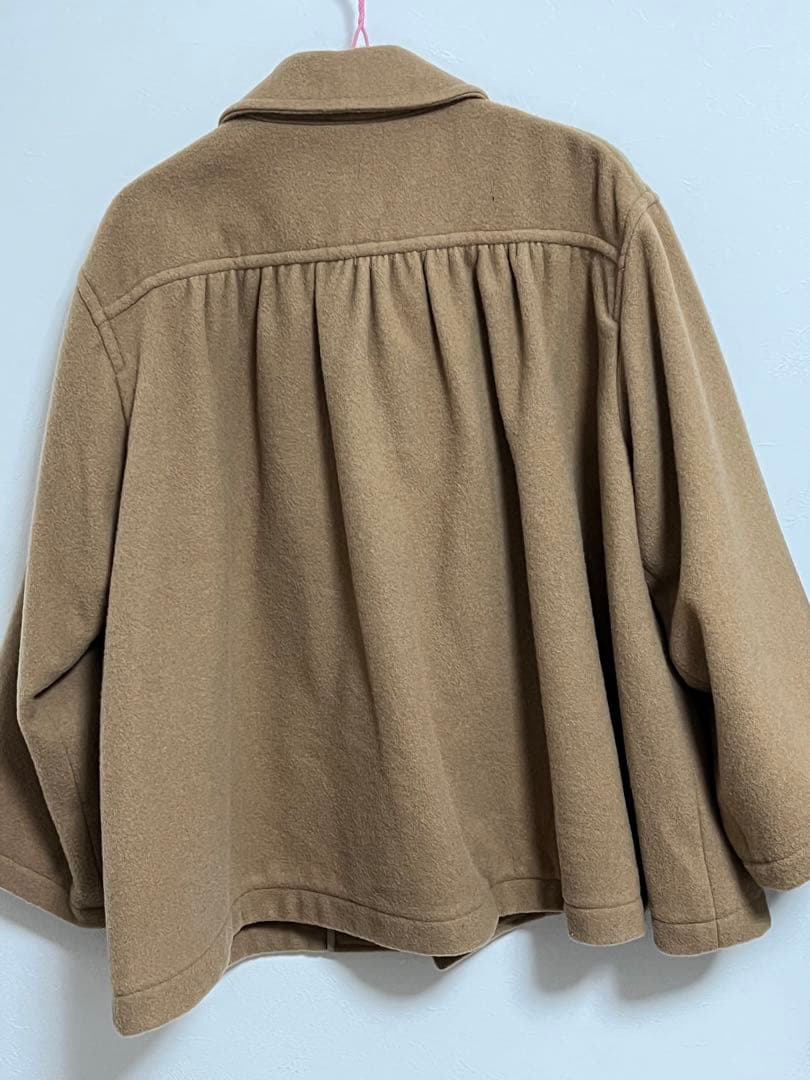 DANTON ダントン　ウールコート　36 キャメル