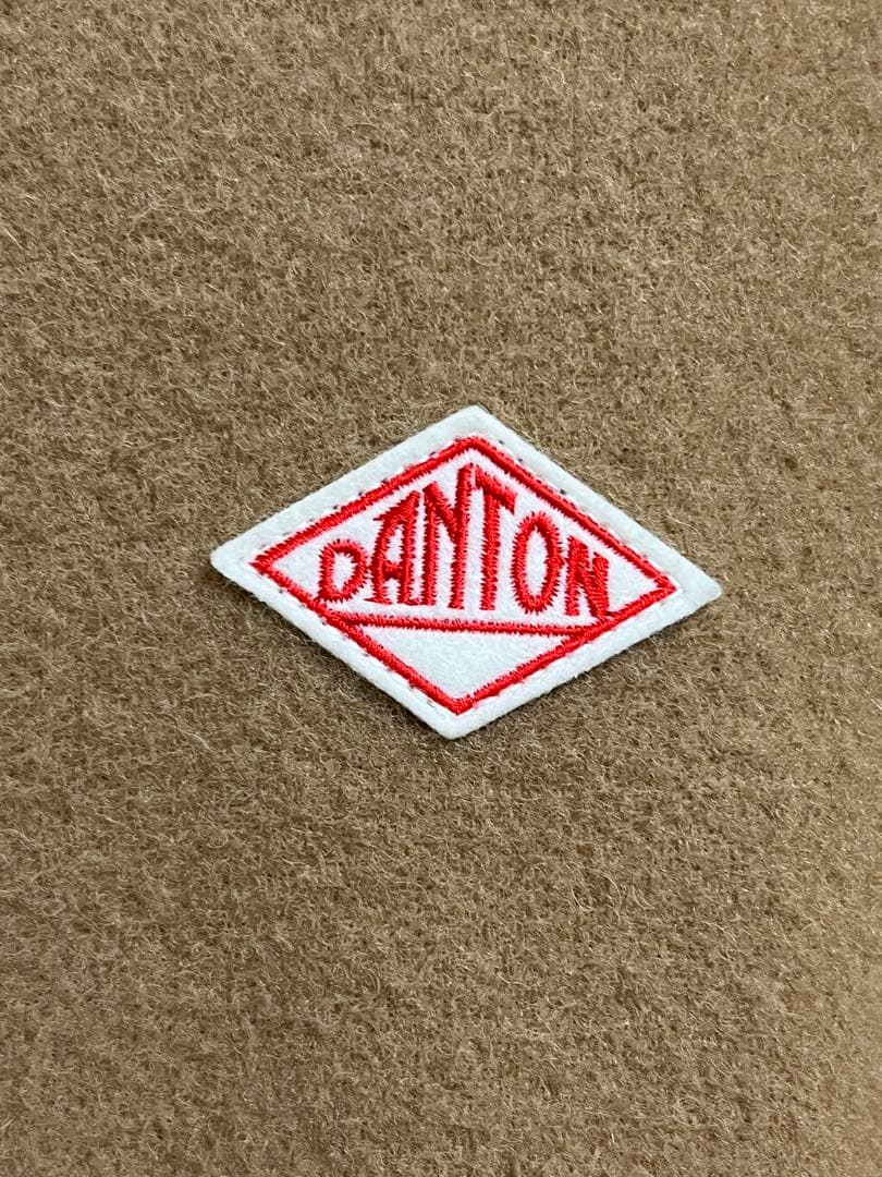 DANTON ダントン　ウールコート　36 キャメル